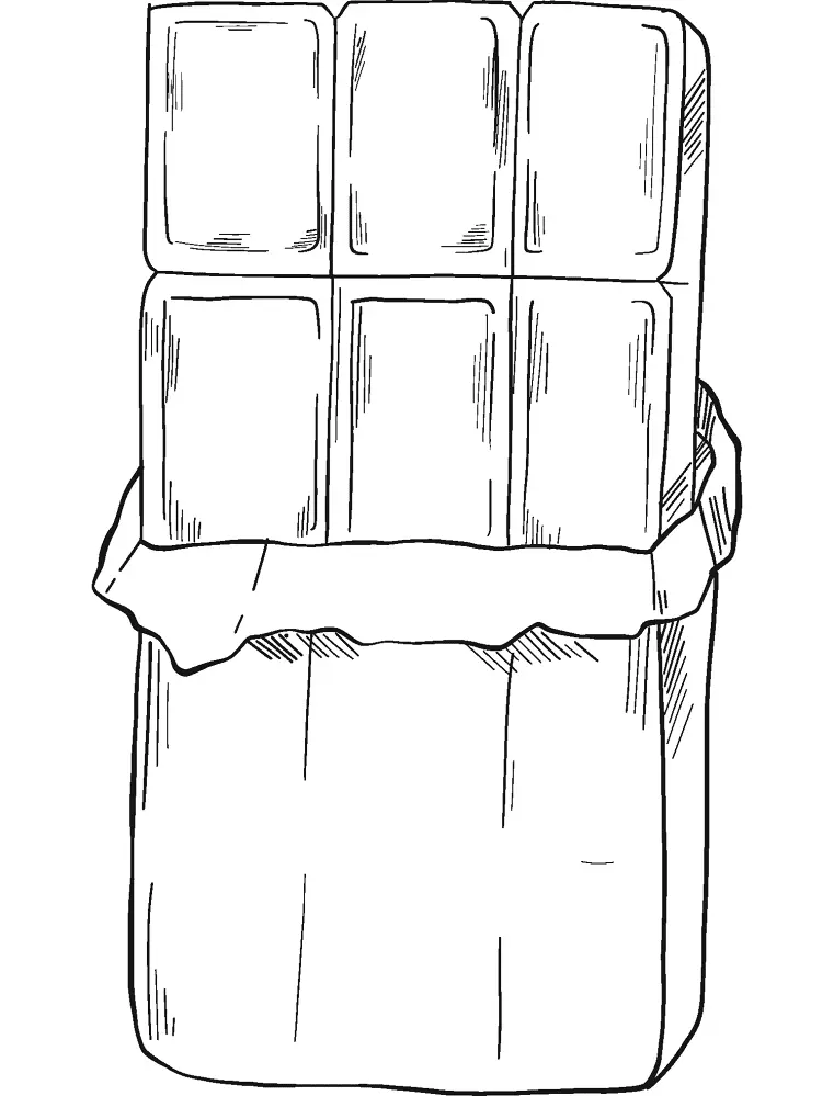 Chocolate Para Colorear 23