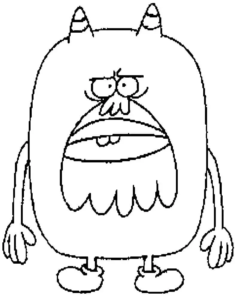 Chowder Coloring Pages 11