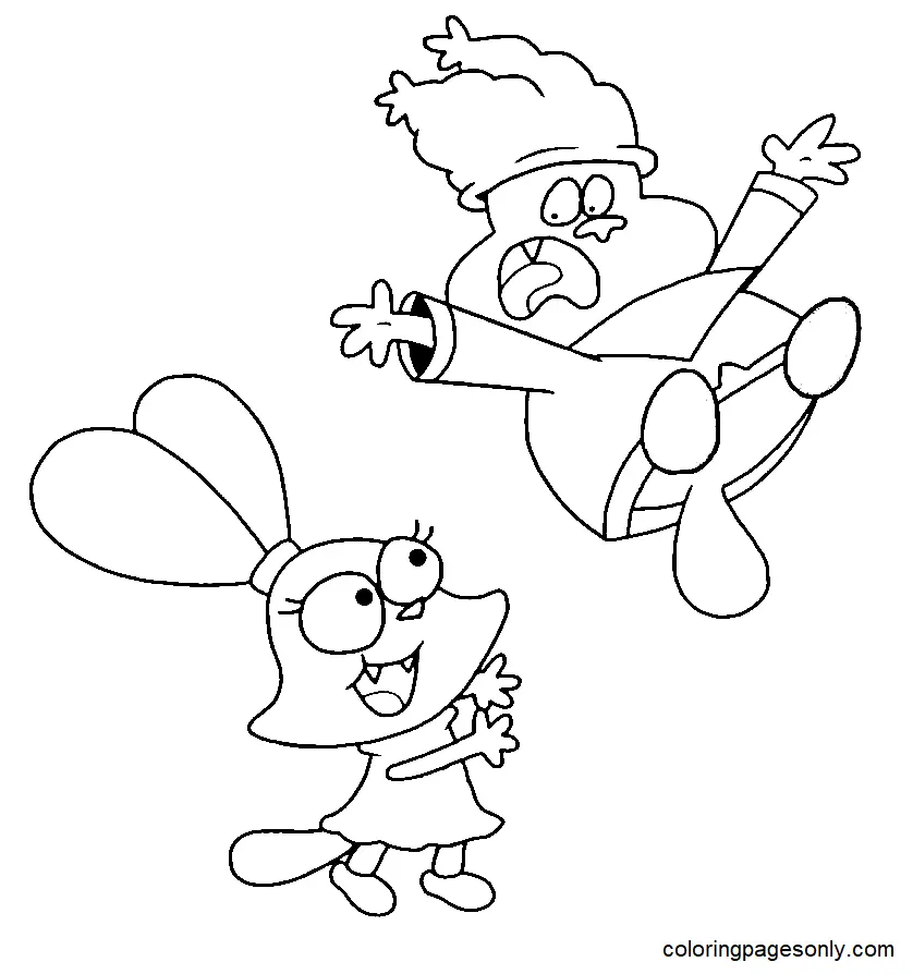 Chowder Coloring Pages 12