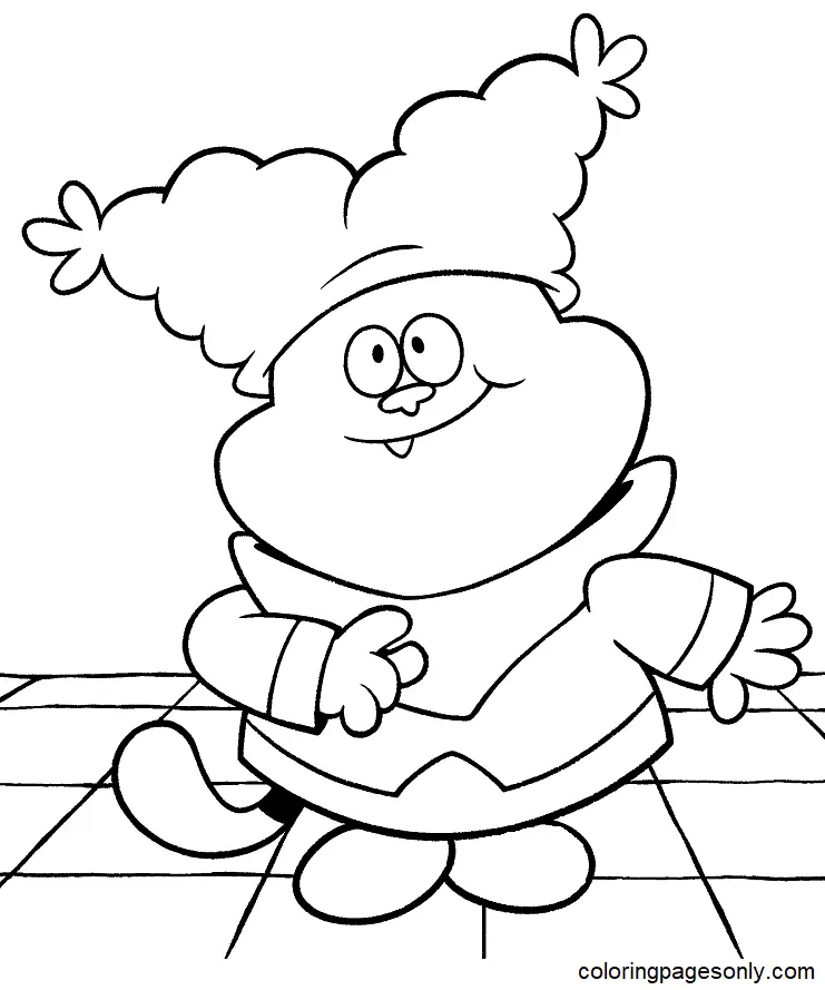 Chowder Coloring Pages 14