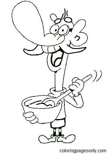 Chowder Coloring Pages 16