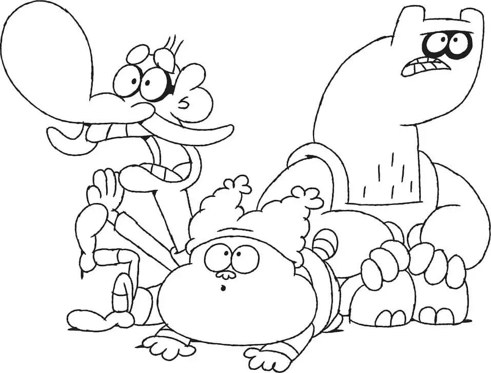 Chowder Coloring Pages 17