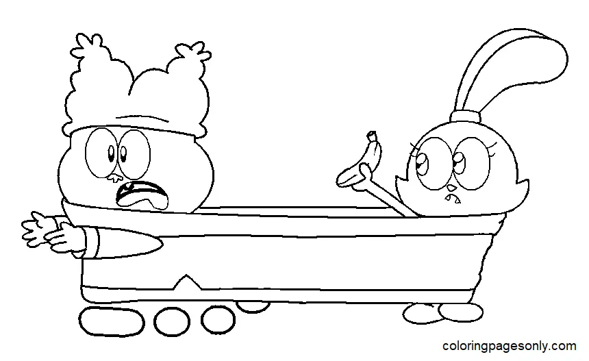 Chowder Coloring Pages 20