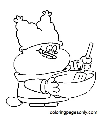 Chowder Coloring Pages 22