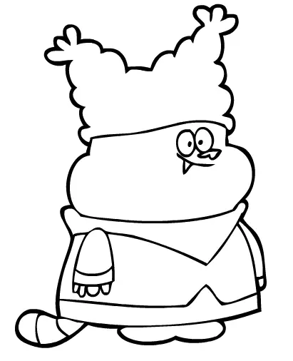 Chowder Coloring Pages 24