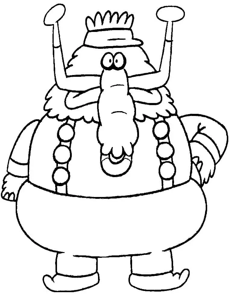 Chowder Coloring Pages 37