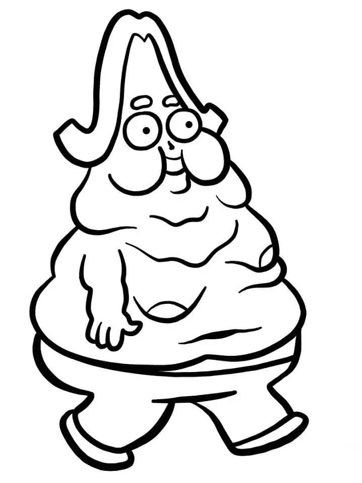 Chowder Coloring Pages 44
