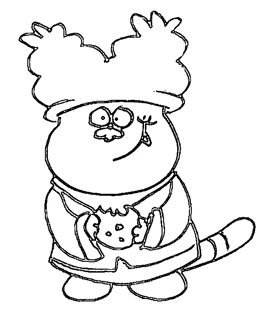 Chowder Para Colorear