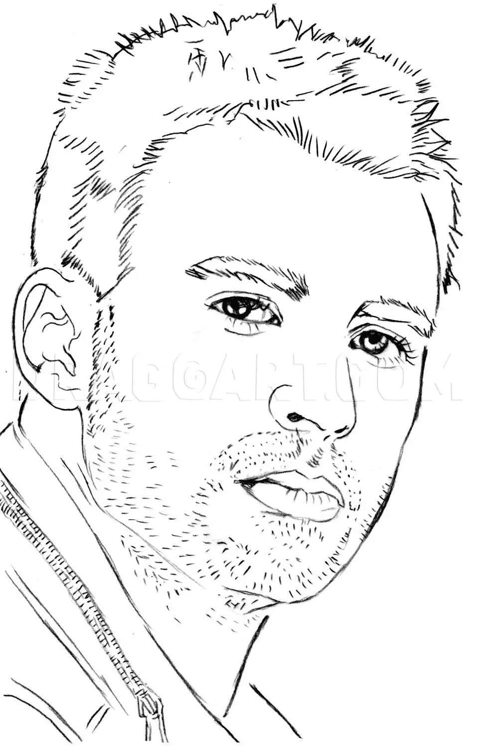 Chris Evans Para Colorear 6