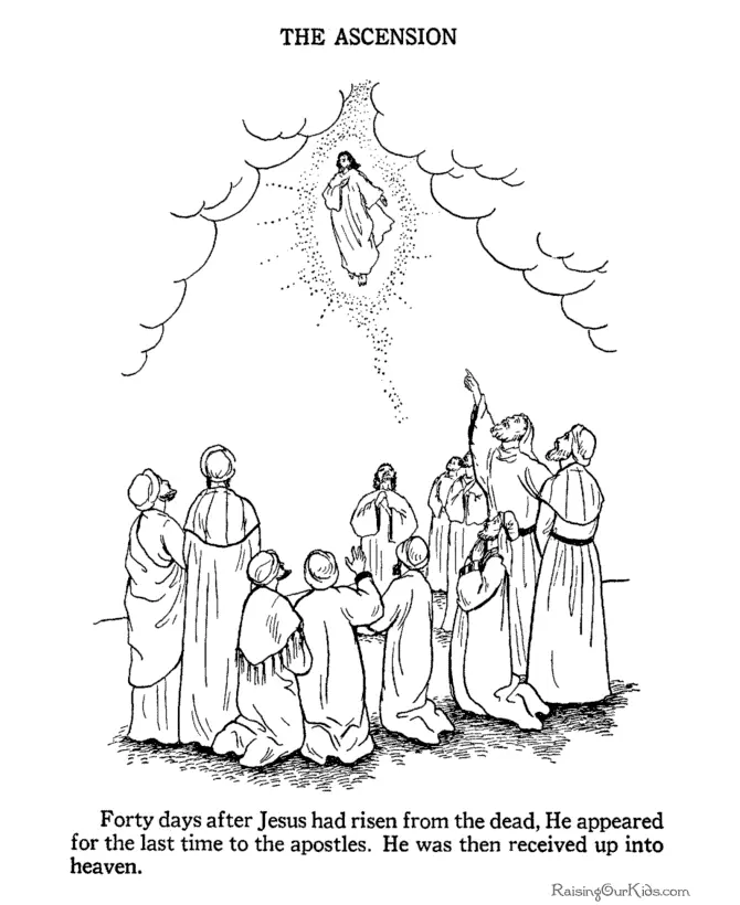 Christian Easter Coloring Pages 15