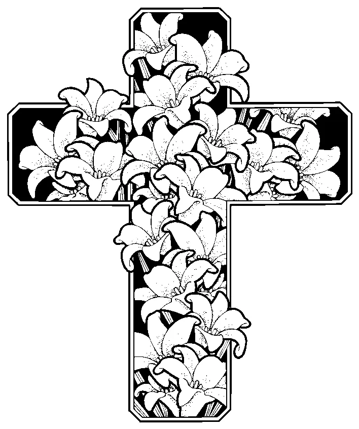 Christian Easter Coloring Pages 2