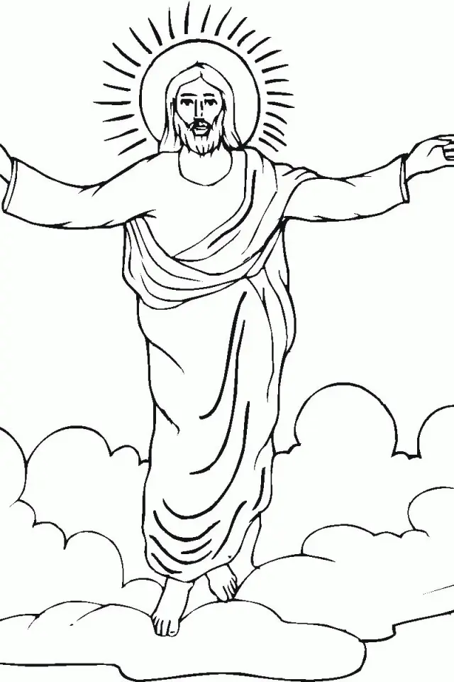Christian Easter Coloring Pages 21