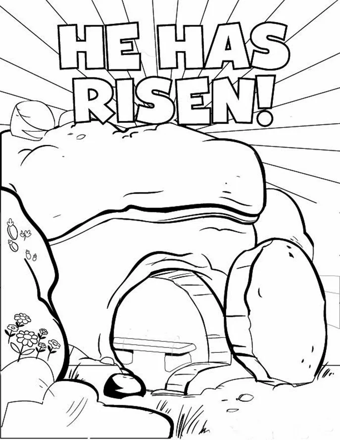 Christian Easter Coloring Pages 28