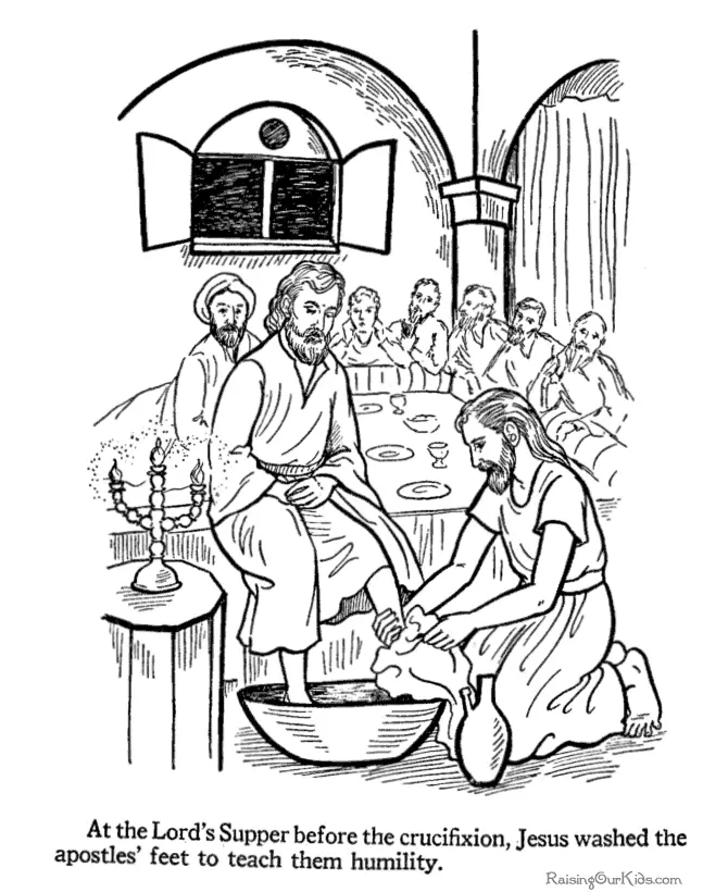 Christian Easter Coloring Pages 7