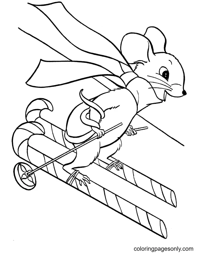 Christmas Animals Coloring Pages 22