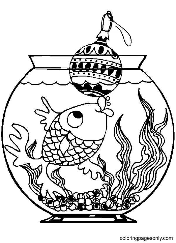 Christmas Animals Coloring Pages 23