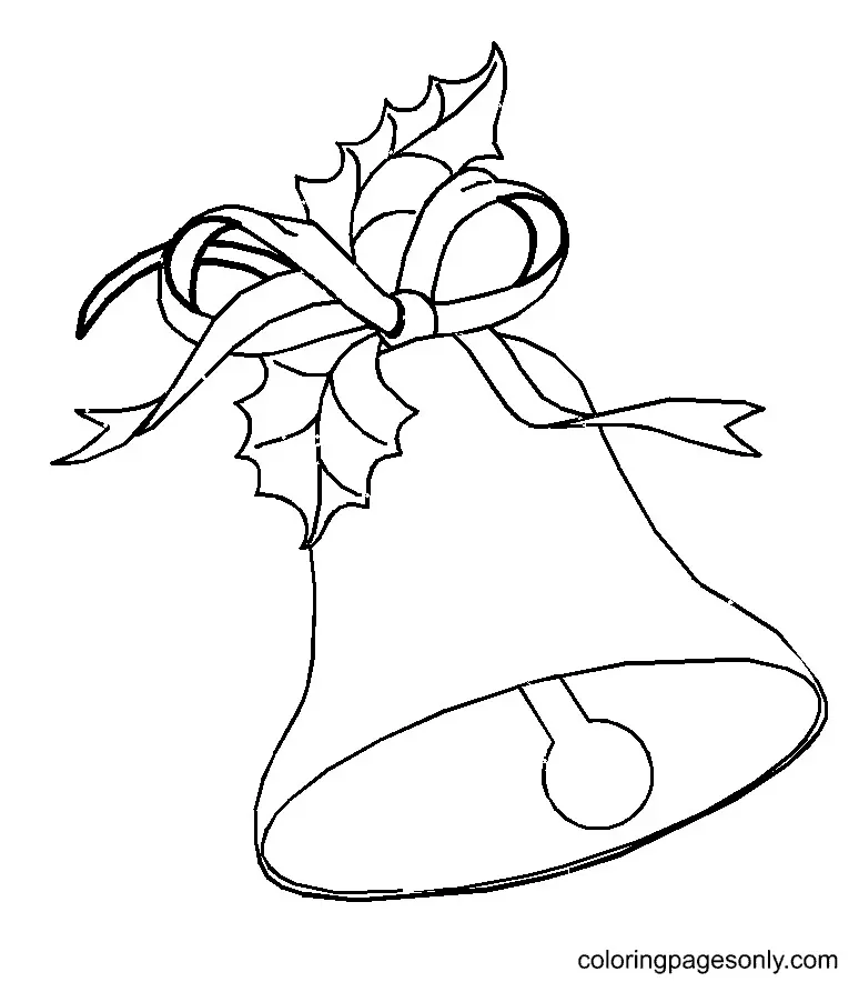 Christmas Bells Coloring Pages 10