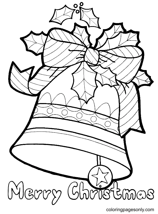 Christmas Bells Coloring Pages 30