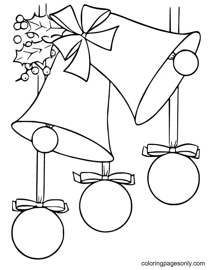 Christmas Bells Coloring Pages 37