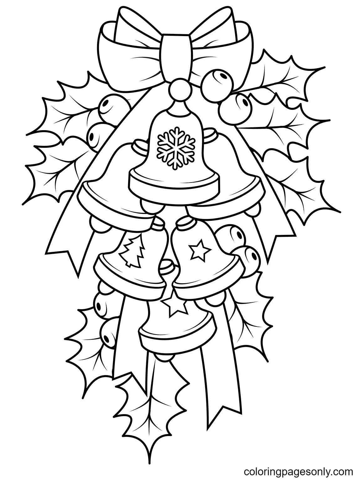 Christmas Bells Coloring Pages 39