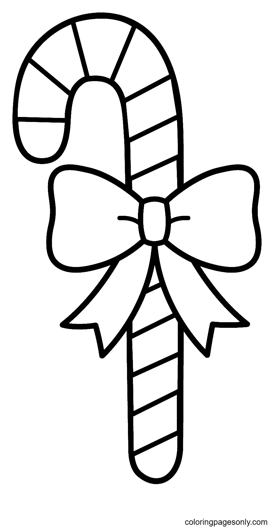 Christmas Candy Cane Coloring Pages 25