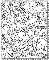 Christmas Candy Cane Coloring Pages 8