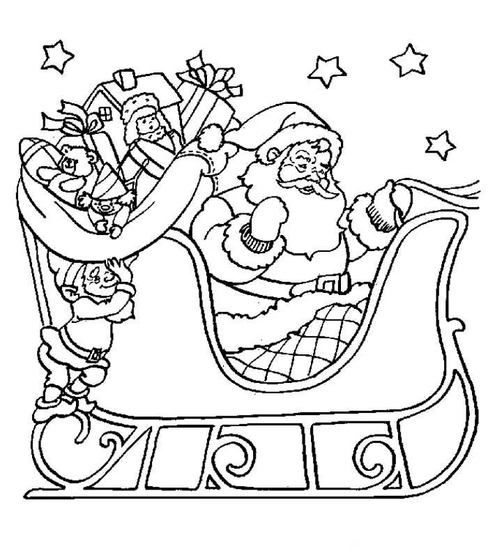 Christmas Coloring Pages 22