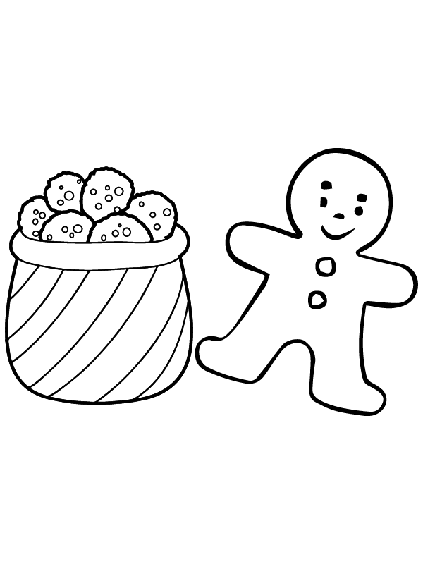 Galletas Navidenas Para Colorear 11