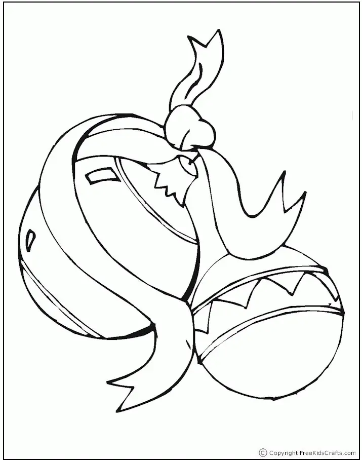 Christmas Decorations Coloring Pages 11