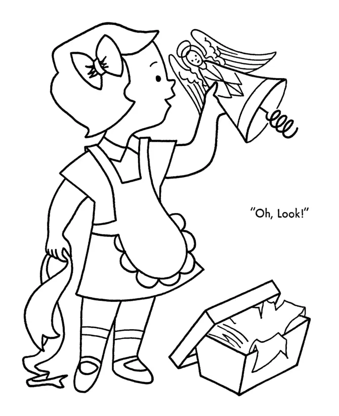Christmas Decorations Coloring Pages 17