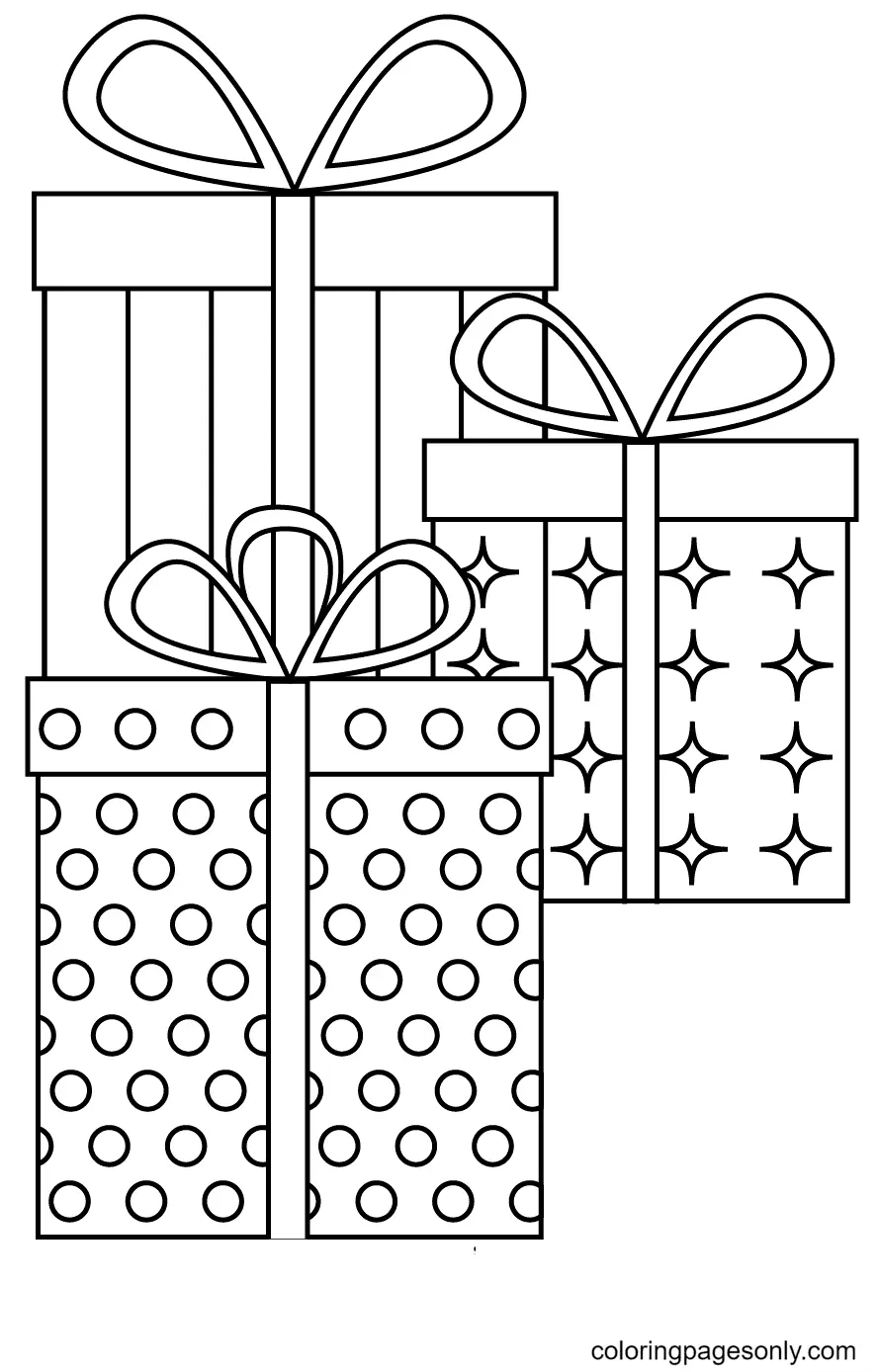 Regalos Navidad Para Colorear 75