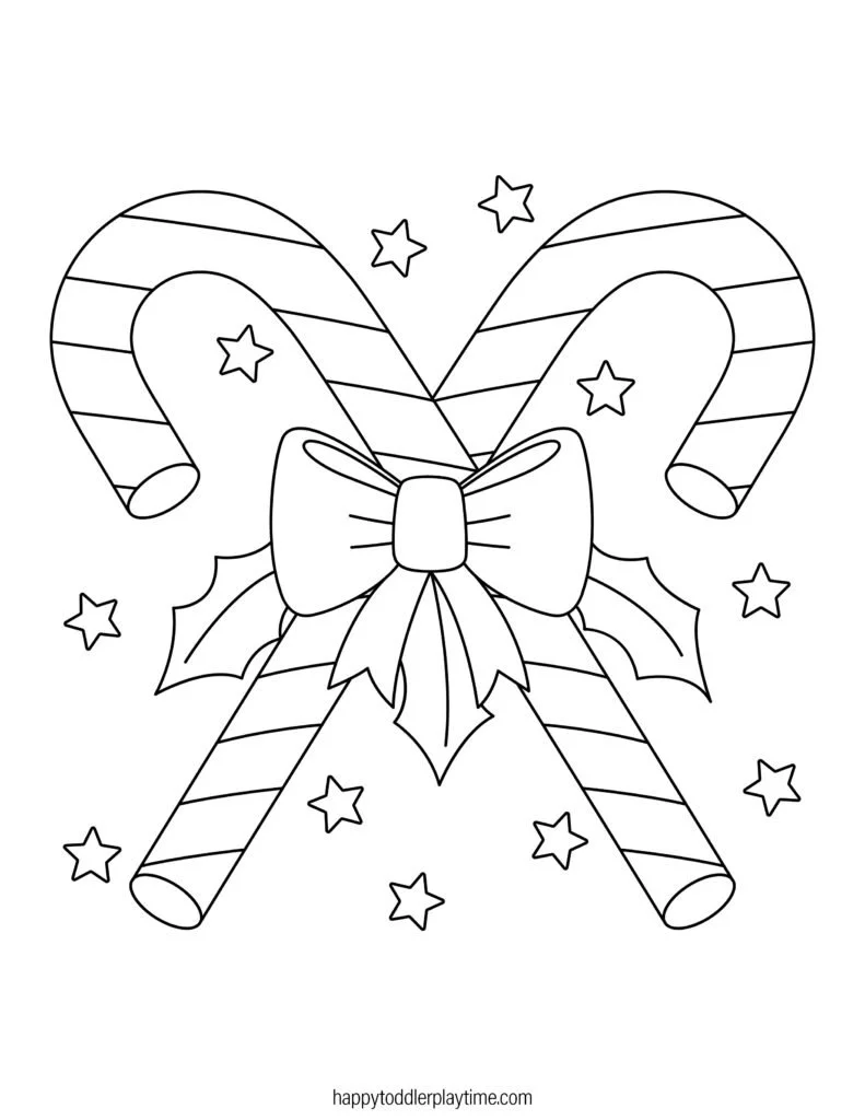 Coracao de Natal Para Colorir 13