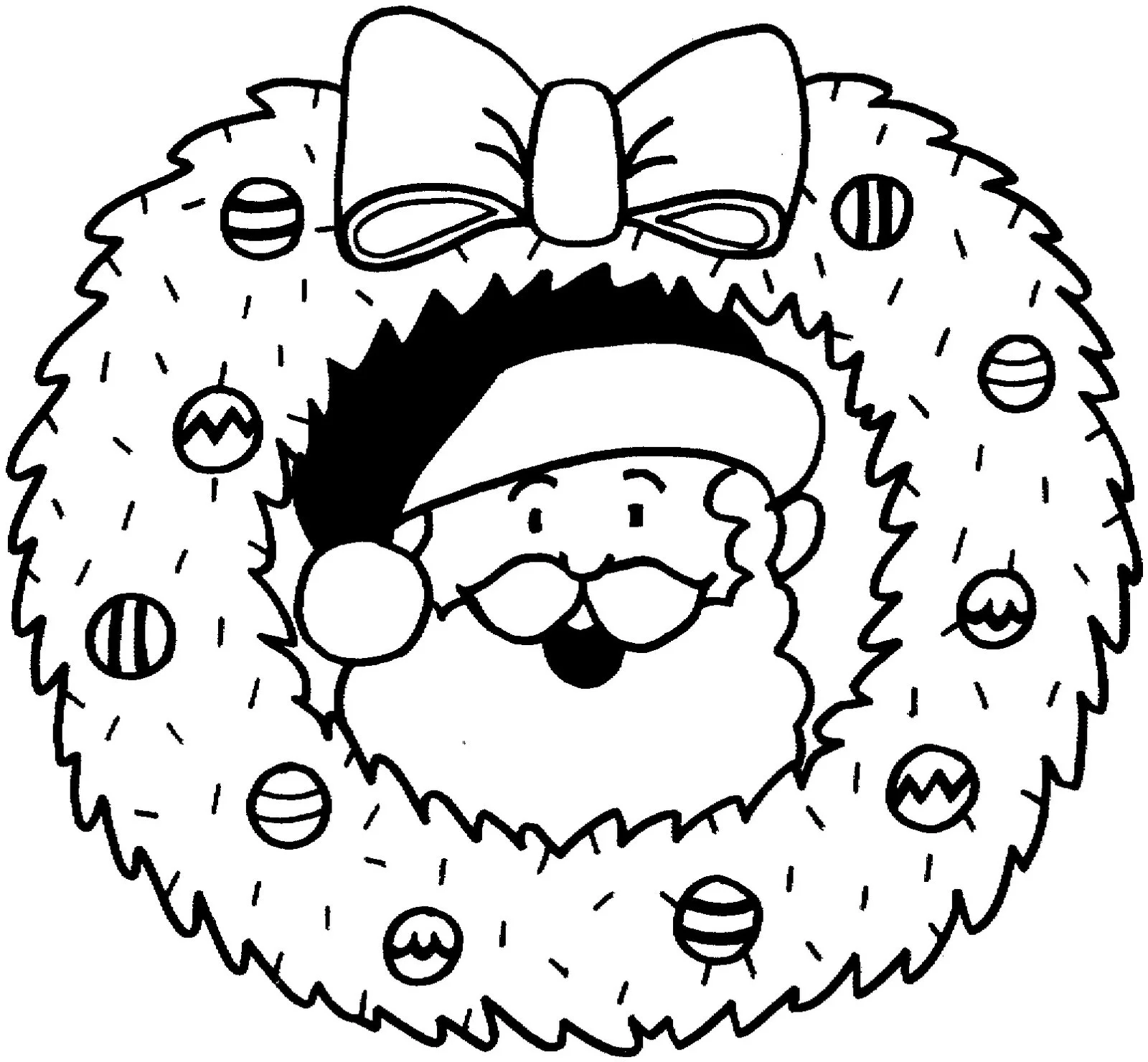 Desenhos de Azevinho de Natal Para Colorir 6