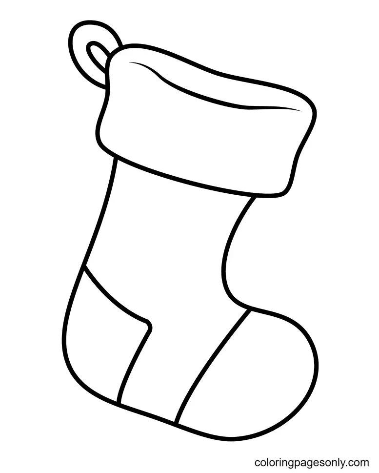 Christmas Stockings Coloring Pages 32