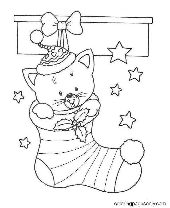 Christmas Stockings Coloring Pages 33