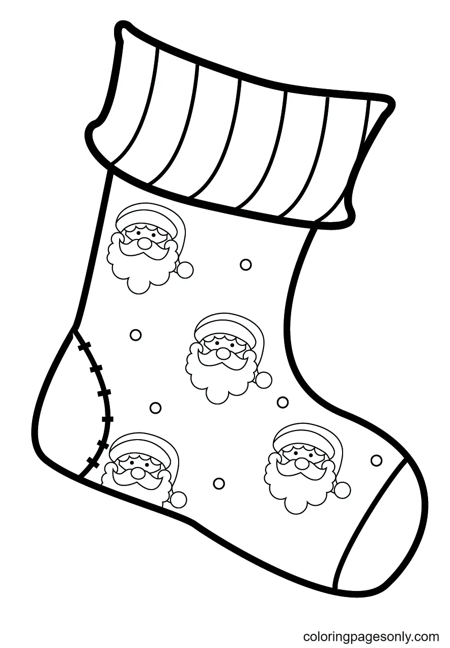 Christmas Stockings Coloring Pages 46