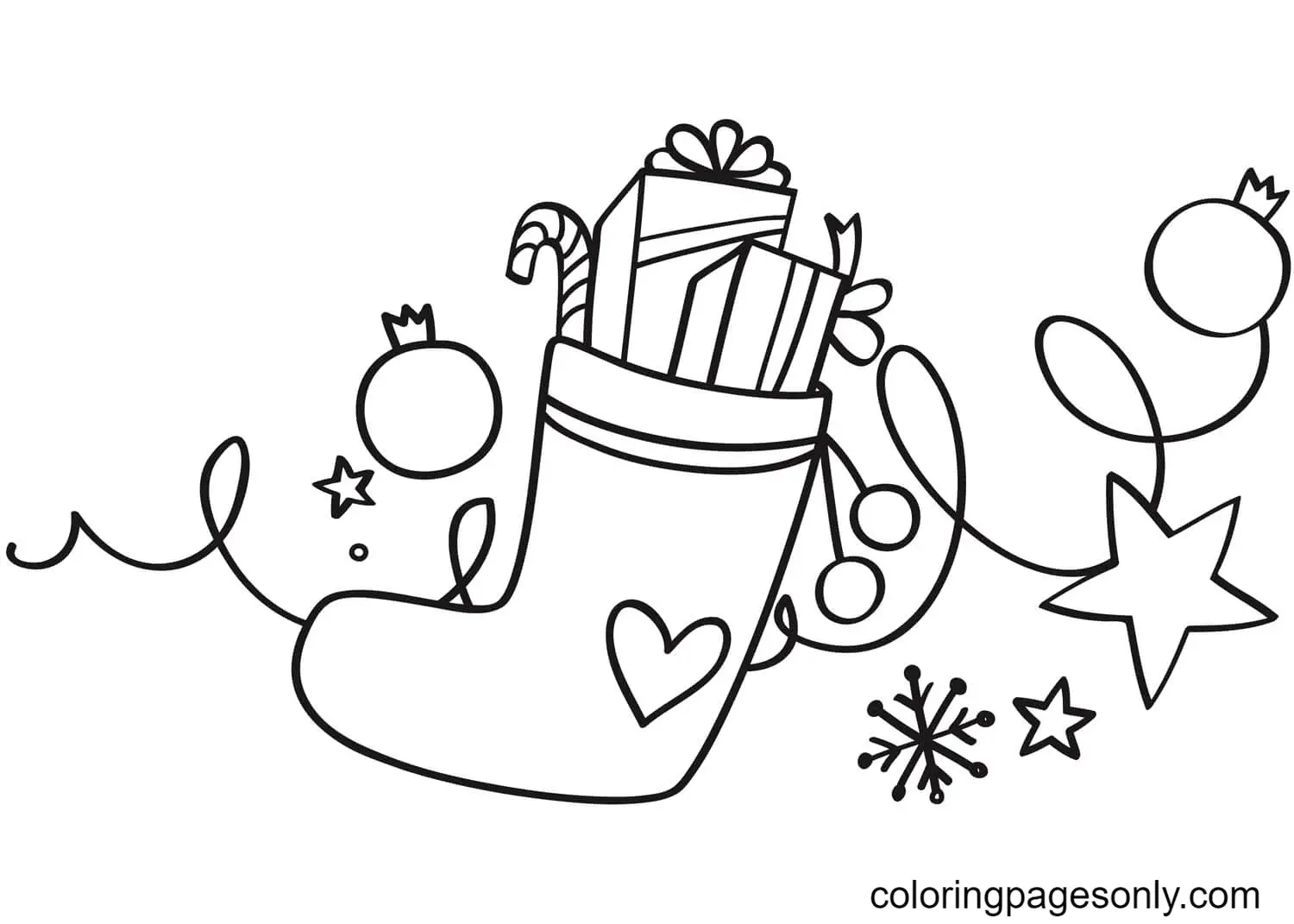 Christmas Stockings Coloring Pages 58
