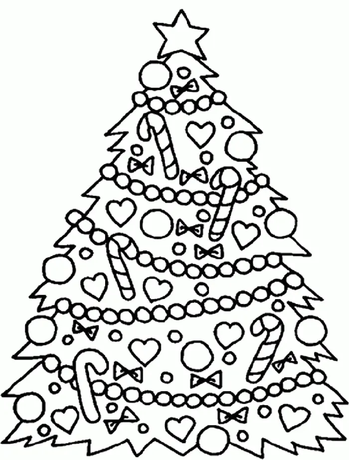Desenhos de Christmas Tree Para Colorir 25