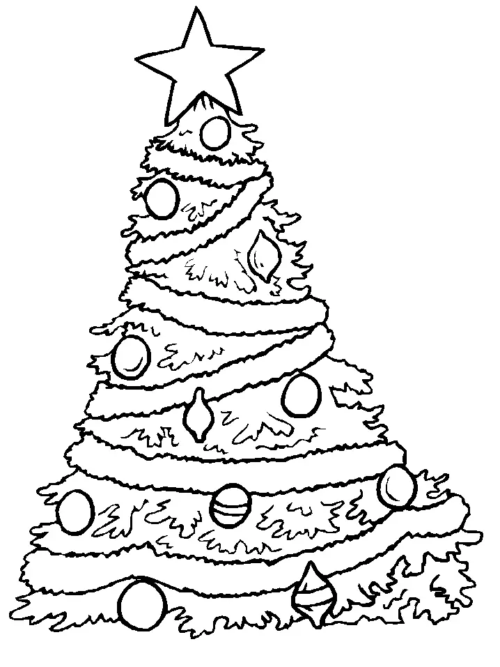 Desenhos de Christmas Tree Para Colorir 29
