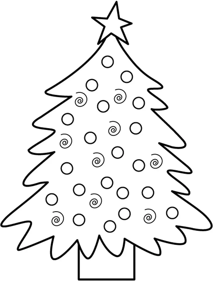 Desenhos de Christmas Tree Para Colorir 40