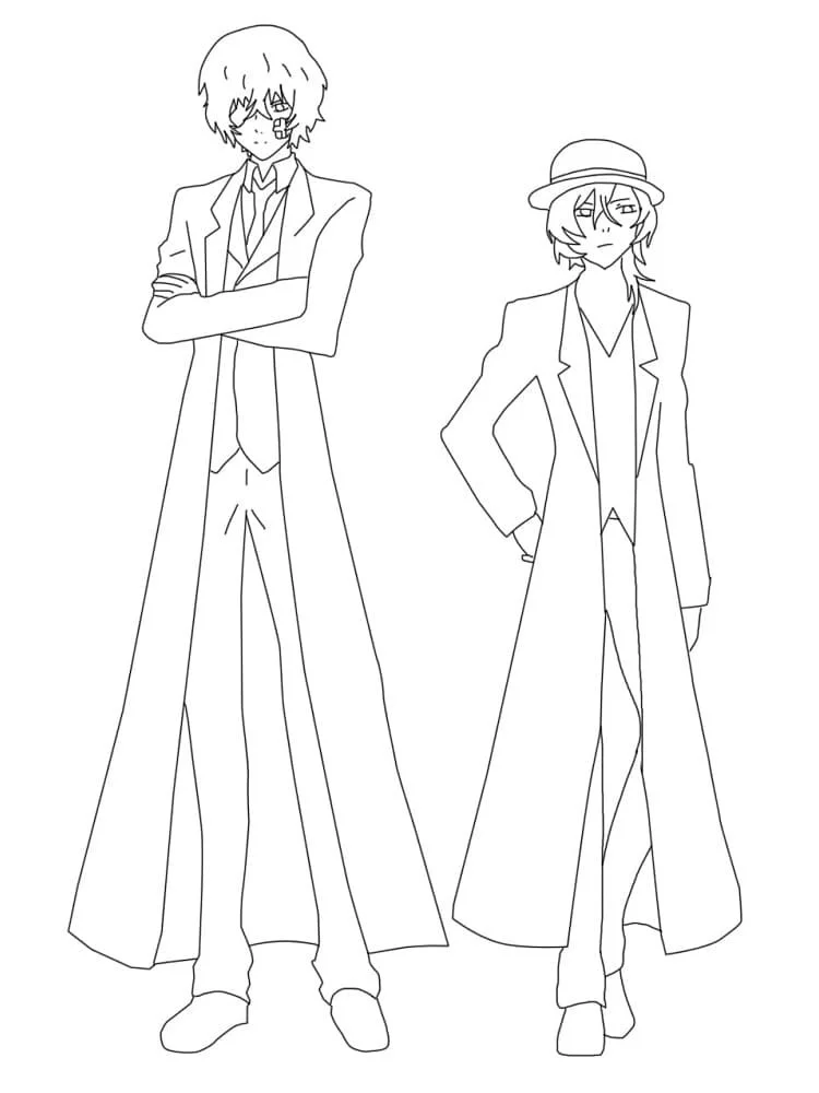 Chuuya Ausmalbilder 22