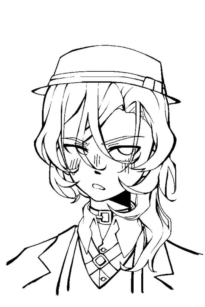 Chuuya Ausmalbilder 23