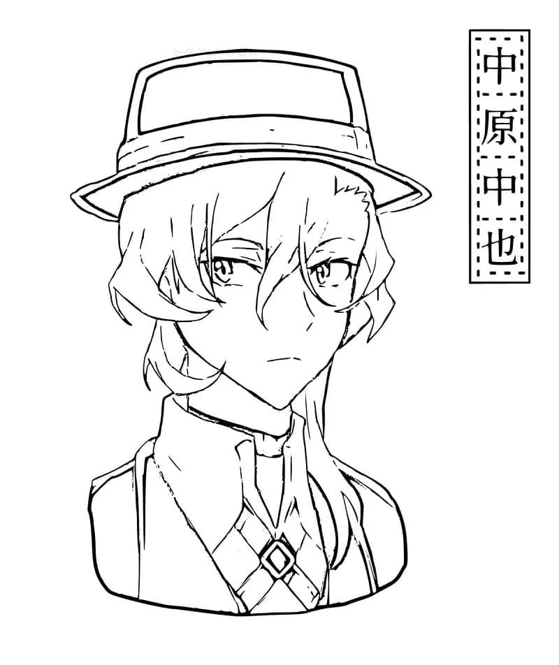 Chuuya Ausmalbilder 4