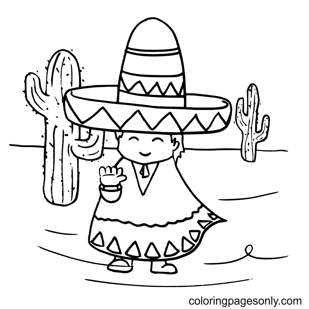 Cinco De Mayo Ausmalbilder 16