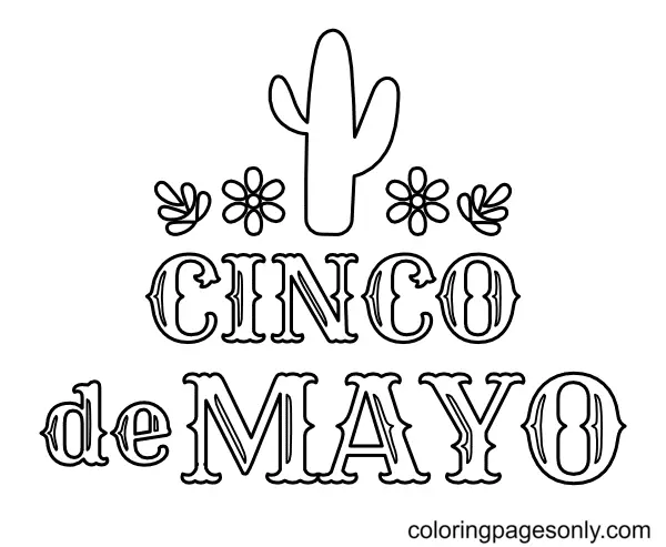 Cinco De Mayo Ausmalbilder 52