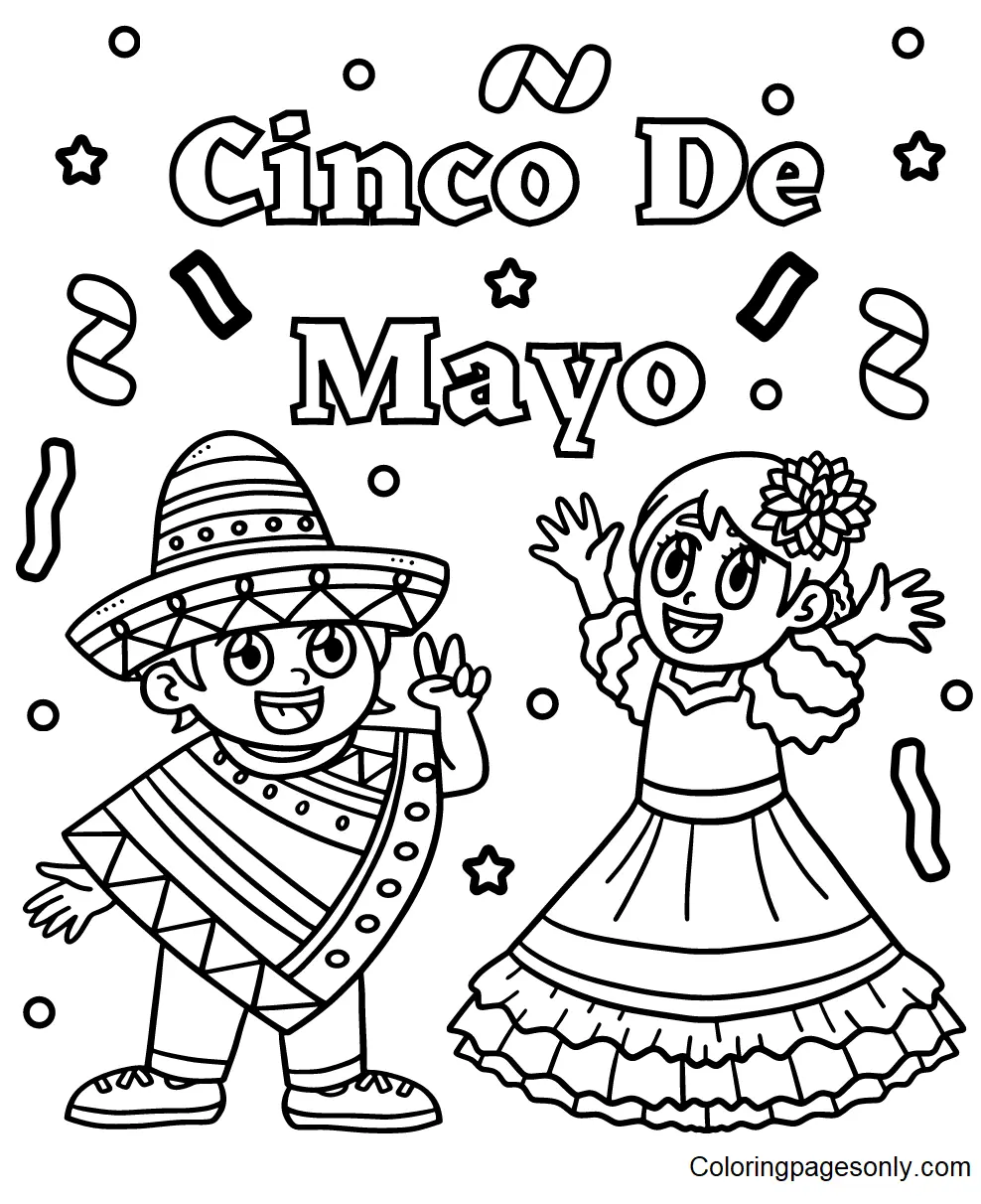 Cinco De Mayo Ausmalbilder 57
