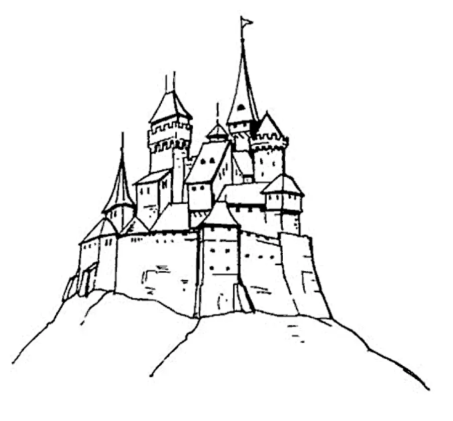 Cinderella Castle Coloring Pages 23