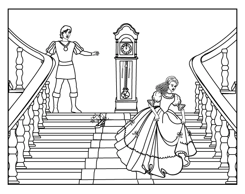 Cinderella Castle Coloring Pages 6