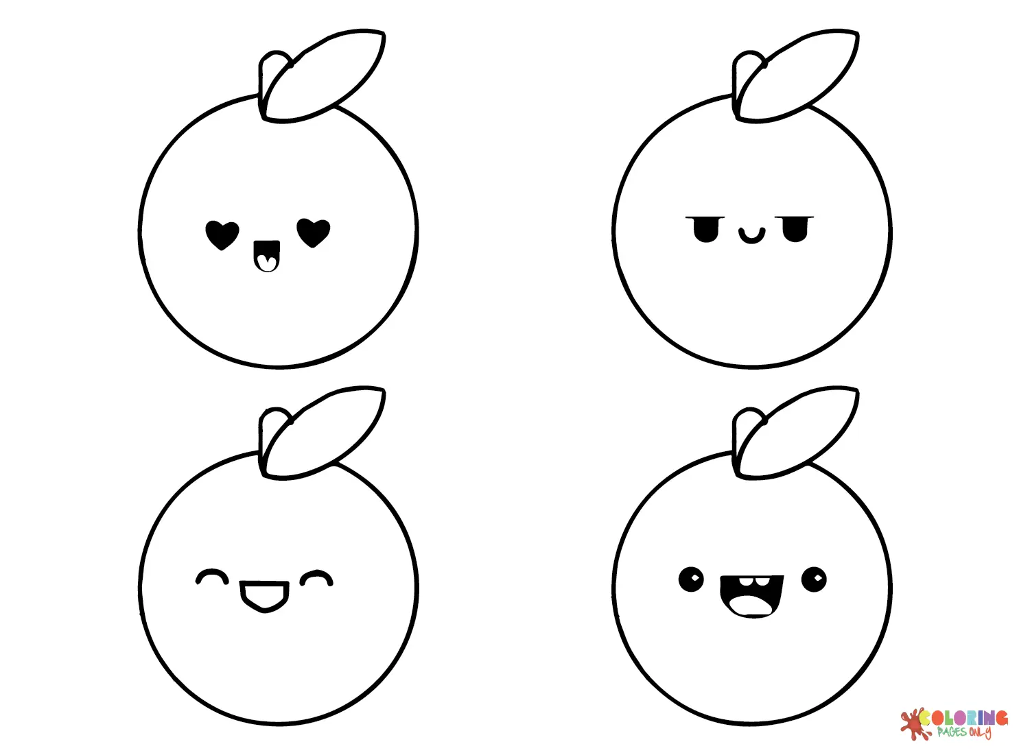 Citrus fruits Coloring Pages 11