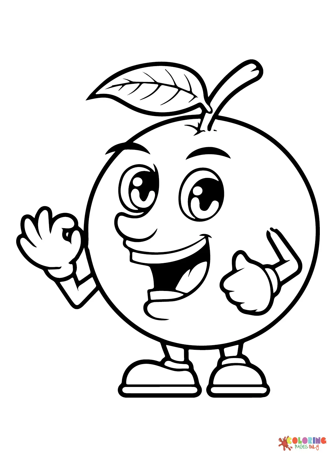 Citrus fruits Coloring Pages 12